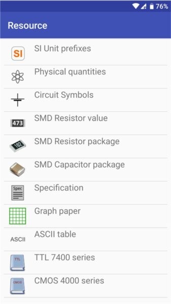 电子工具包Electronics v6.00.25 安卓版 2