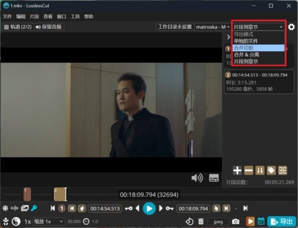 losslesscut无损剪辑工具 v3.68.0 中文绿色版 0