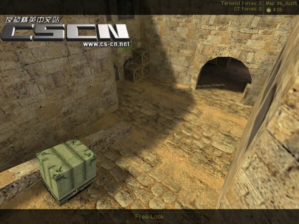反恐精英CS1.5沙漠2地图(de_dust2) 官方版 1