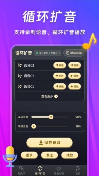 话筒扩音器免费版 v260420.1.1 安卓版 1