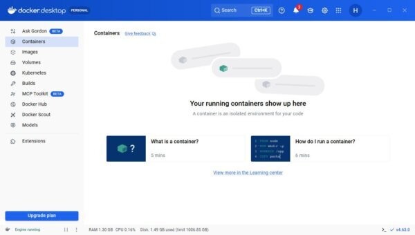 Docker Desktop for Windows v4.64.0 最新版 0