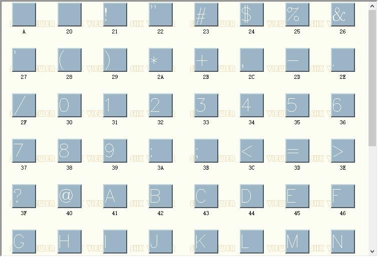 HZASC.SHX字体 HZASC.SHX下载