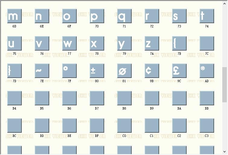 VM-HD.shx字体 官方版 1