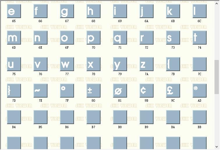 VM-HD.shx字体 官方版 2