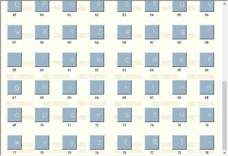cad字体gstxt.shx 官方版 1