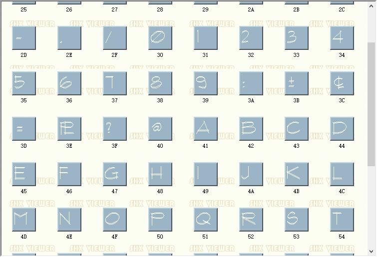 cad字体archstyl.shx 官方版 2