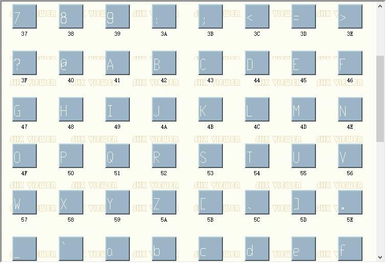 cad fszk.shx字体 官方版 2