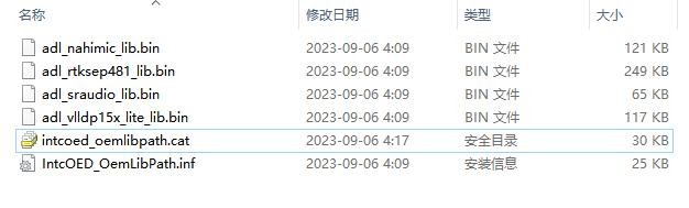 英特尔智音技术oed驱动 v10.35.266.021 官方版 2