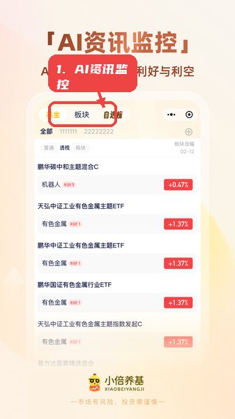 小倍养基教程图:第三步,利用AI资讯监控。 利用AI资讯监控。