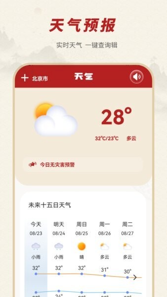 专业天气预报软件 v17.0 安卓版 3