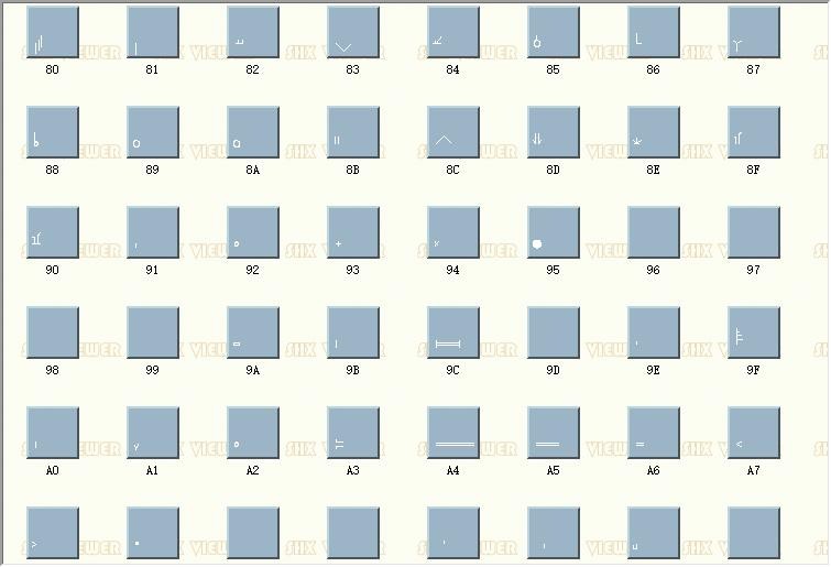 cad字体tmcad.shx 官方版 3