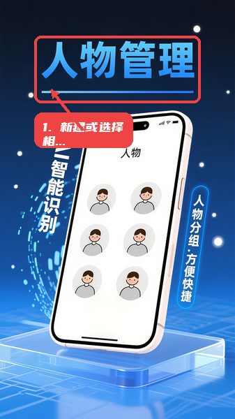 家庭相册管家教程图:第二步,新建或选择相册。 新建或选择相册。
