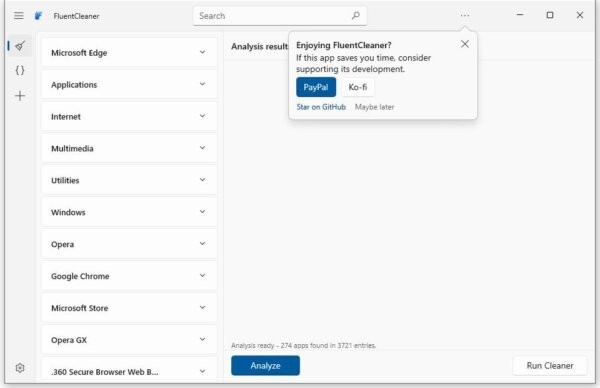 FluentCleaner电脑版 最新版 0