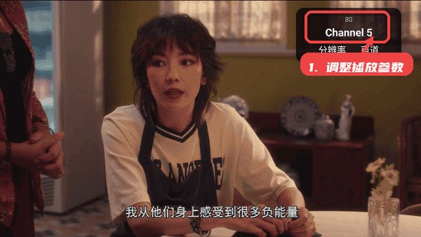 CIPTV教程图:第二步,调整播放参数。 调整播放参数。