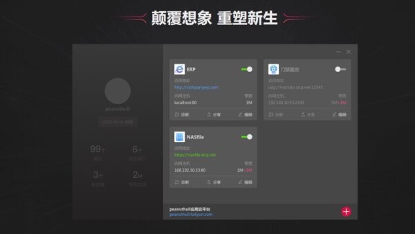 贝锐花生壳内网穿透 v9.4.0.1320 官方版 0
