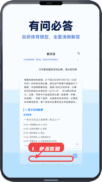 Foretell教程图:第二步,查看答复。 查看答复。
