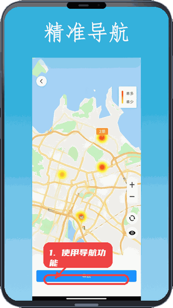 猿骑士教程图:第二步,使用导航功能。 使用导航功能。