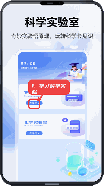 ThePhenome教程图:第二步,学习科学实验。 学习科学实验。