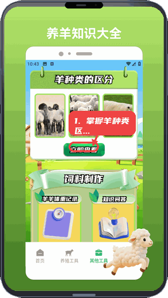 岁岁有金安教程图:第三步,掌握羊种类区分知识。 掌握羊种类区分知识。