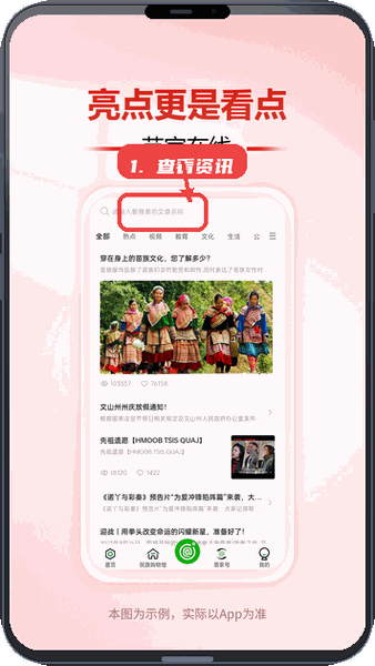 亿户苗家教程图:第四步,查看苗家在线资讯。 查看苗家在线资讯。
