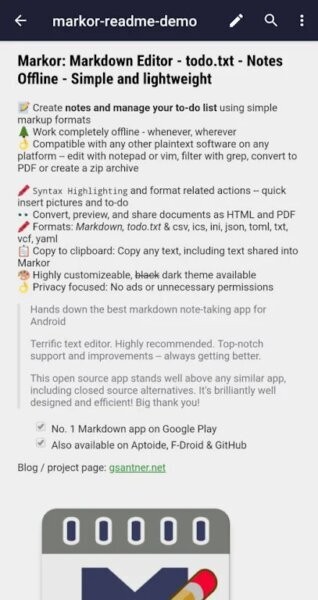 MARKOR最新版 v2.16.1 安卓版 2